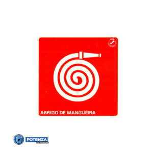 PLACA INDICAÇÃO DO ABRIGO DA MANGUEIRA