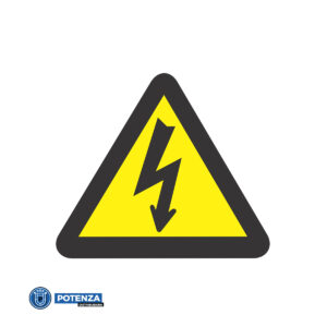 PLACA INSTALAÇÕES ELÉTRICAS QUE OFERECEM RISCO DE CHOQUE