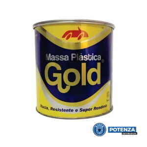 MASSA PLASTICA CINZA 800G- GOLD