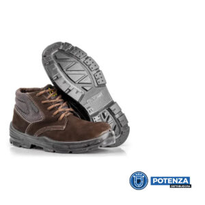 BOTINA BICO DE PVC BIDENSIDADE, LINHA NOBUCK
