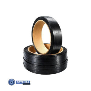 ROLO DE FITA PET MANUAL PRETA 13MM
