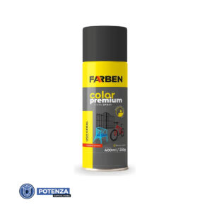 TINTA SPRAY PRETO BRILHANTE