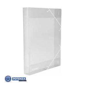 PASTA ABA ELAS. OFICIO LOMBO 4CM LINE CRISTAL
